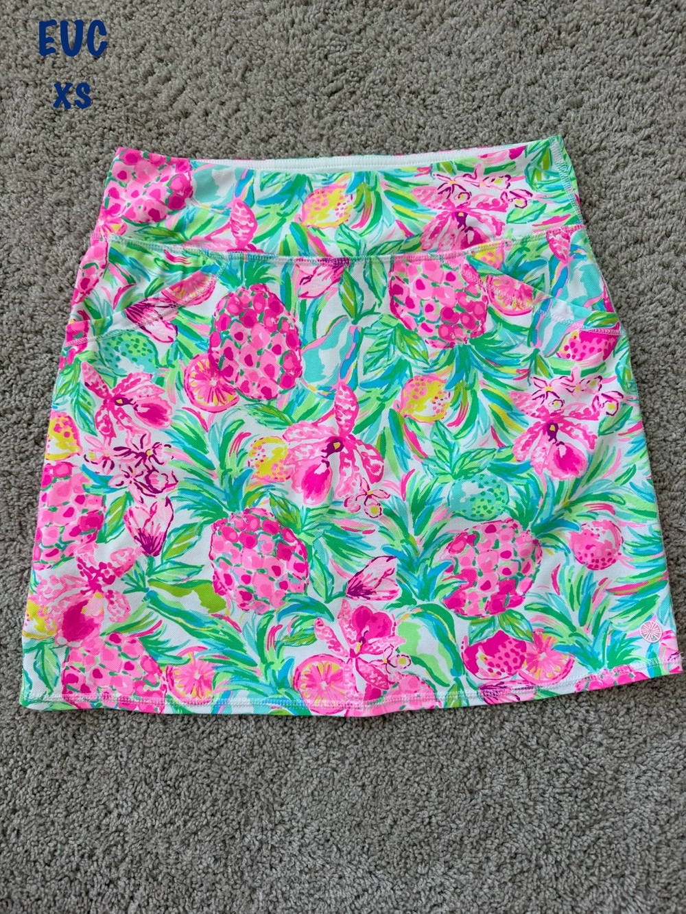 Lilly Pulitzer Maryana Tropical Mini Skort